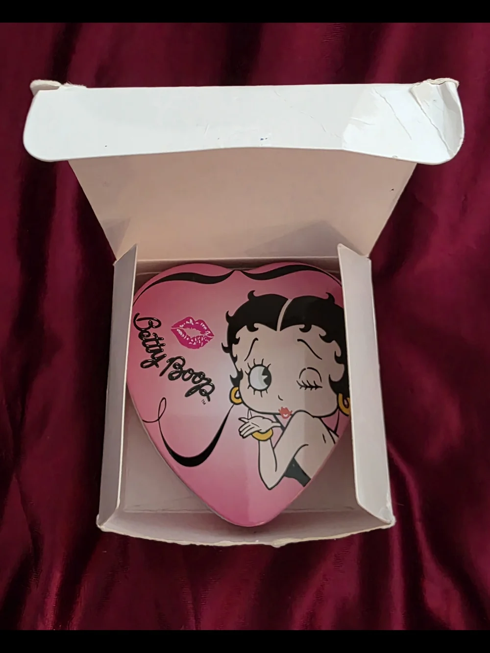 Betty Boop Women's Red Watch